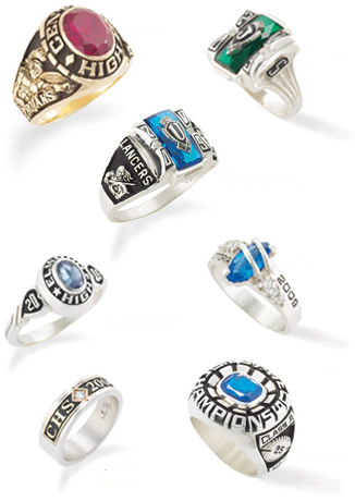 School Rings on Please View All The Ring Styles Available Along With The Prices By